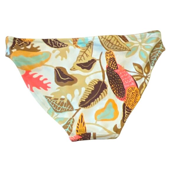 Aerie Womens XS‎ Bikini Bottoms Leaf Print - Picture 2 of 3